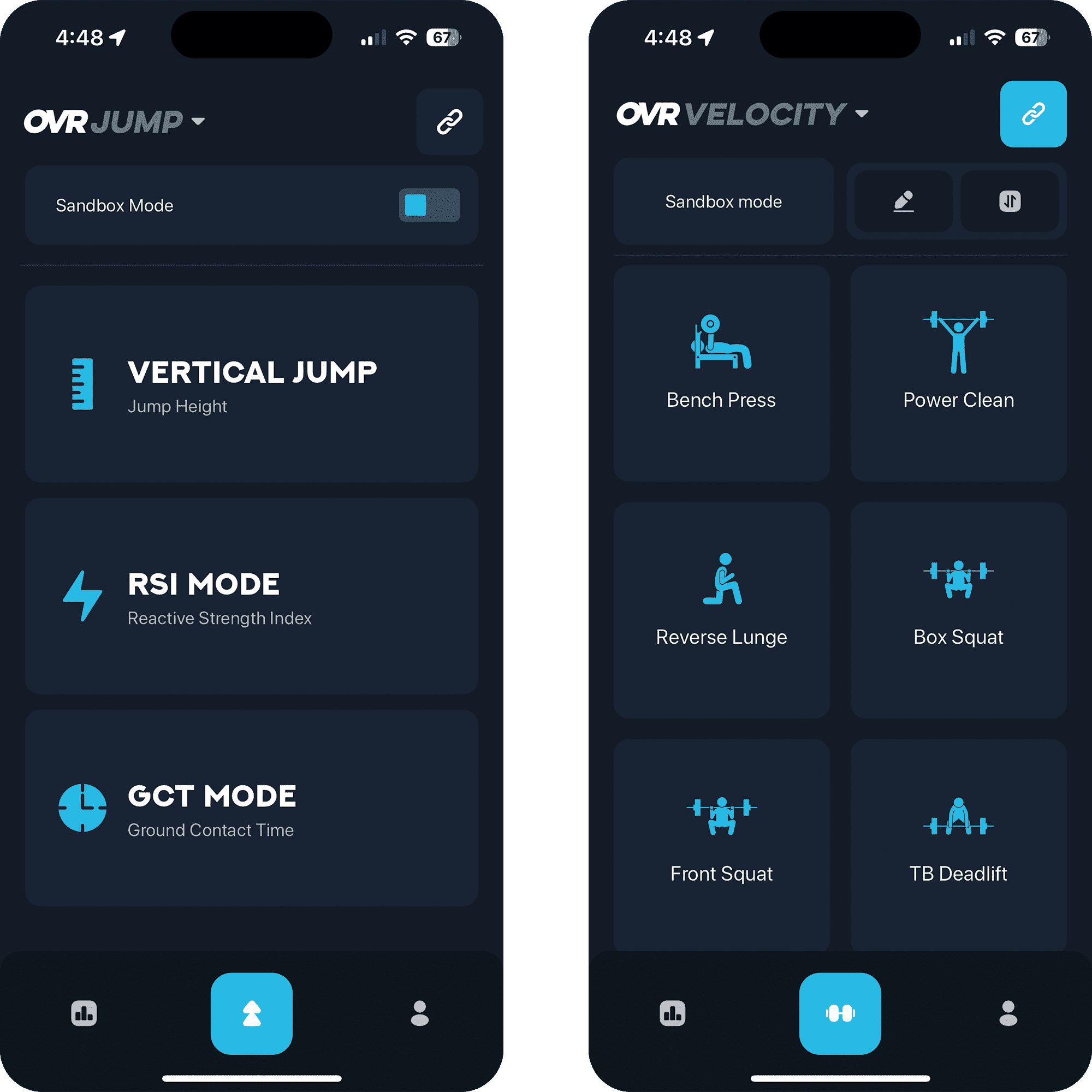 OVR Connect Mode Selection