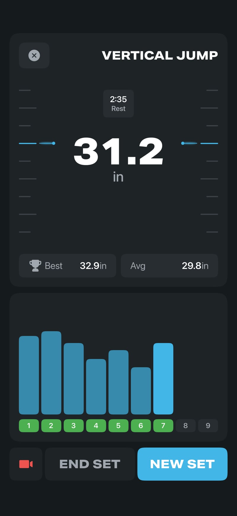 Jump live session view in the OVR Connect app