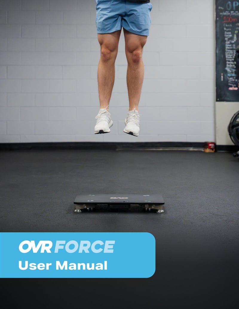 OVR Force User Manual cover