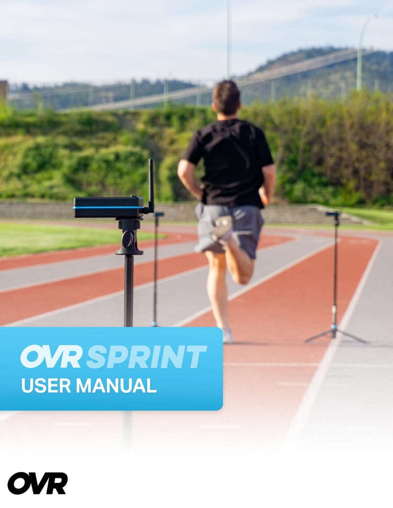 OVR Sprint User Manual cover
