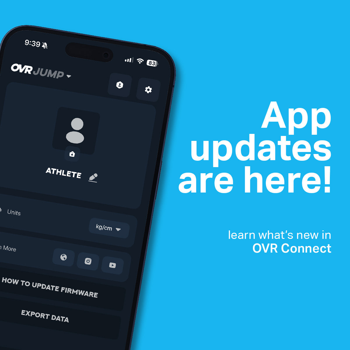 OVR Connect App Updates